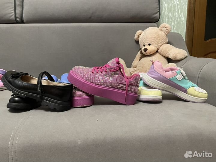 Детская обувь для девочек пакетом