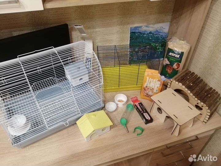Клетки и аксессуары для грызунов