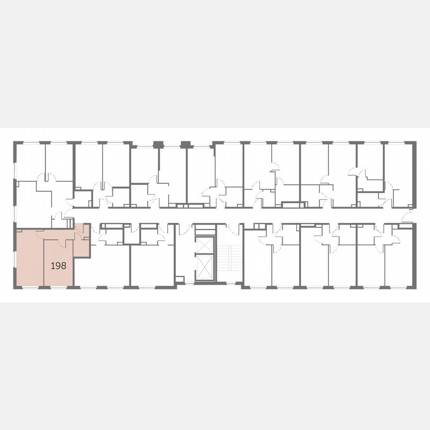 1-к. апартаменты, 41,1 м², 7/11 эт.