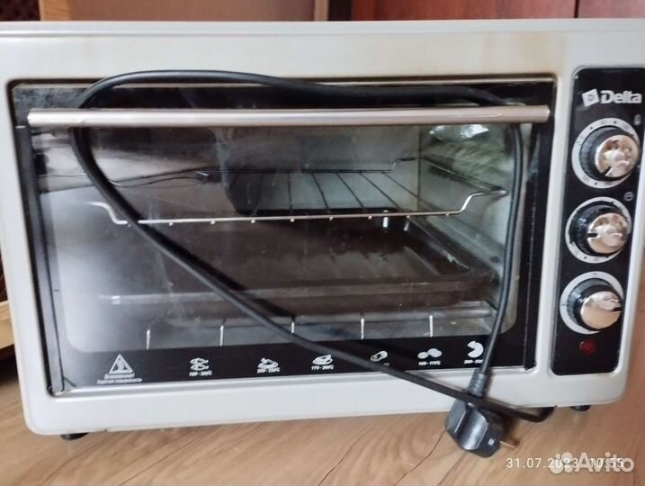 Духовка электрическая настольная бу