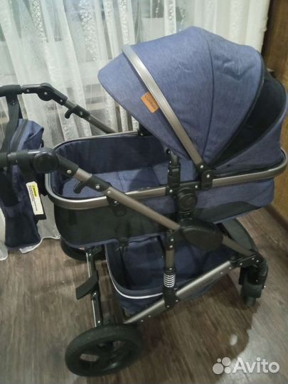 Детская коляска 2 в 1 luxmom 555