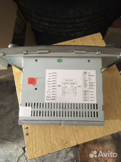 Магнитола на toyota camry 40