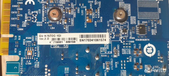 Видеокарта gtx 750ti 1gb