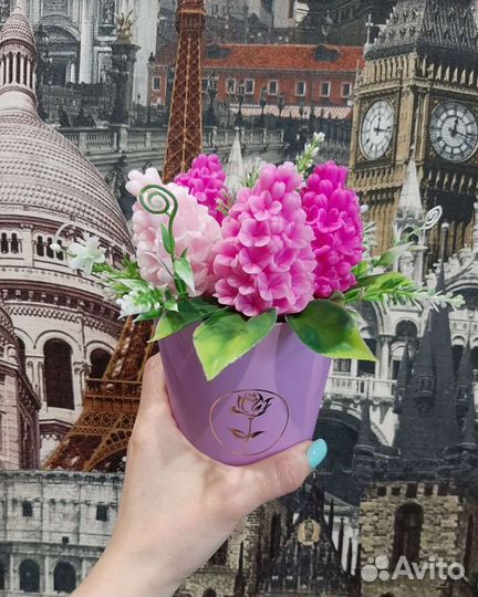 Букет из мыла ручной работы