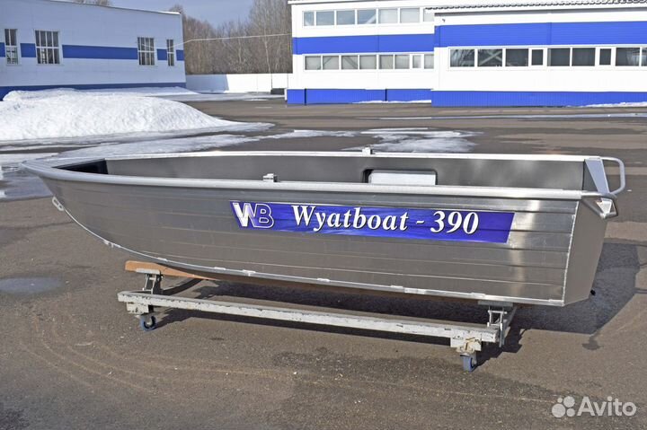 Новая лодка Wyatboat 390Р New нерегистрат алюминий