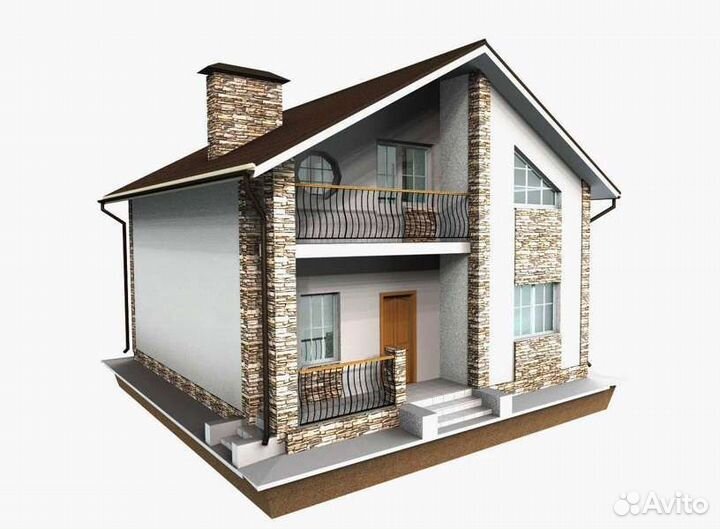 Строительство домов из газоблока и кирпича