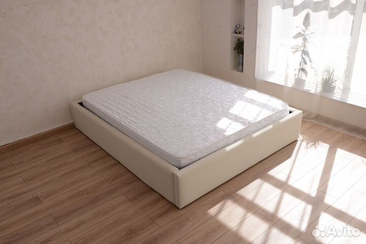 Кровать 140х200 с подъемным механизмом и матрасом