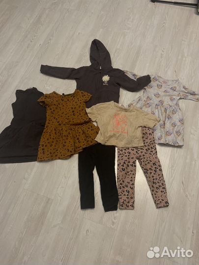 Пакет вещей для девочки 110 116 фирменные вещи