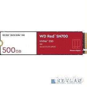 SSD жесткий диск M.2 2280 500GB RED WDS500G1R0C WD