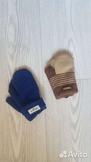 Варежки детские на 5-6 лет