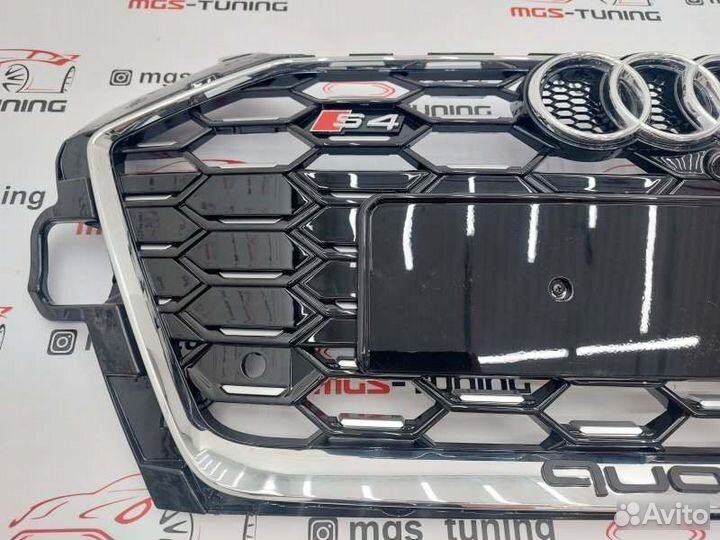 Решетка в стиле S4 #1 для Audi A4 19+