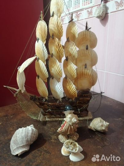 Сувениры из ракушек