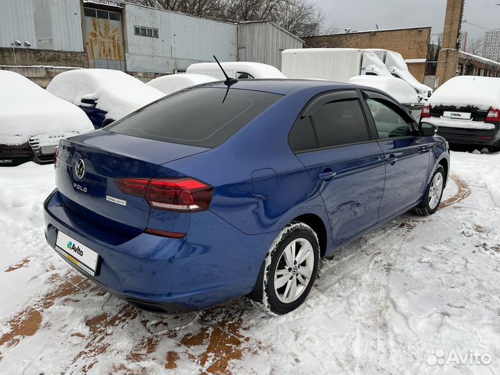 Volkswagen Polo 1.6 AT, 2021, 117 000 км