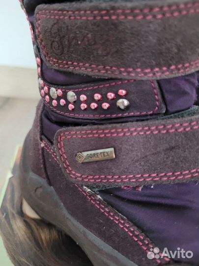 Ботинки детские зимние для девочки р. 27