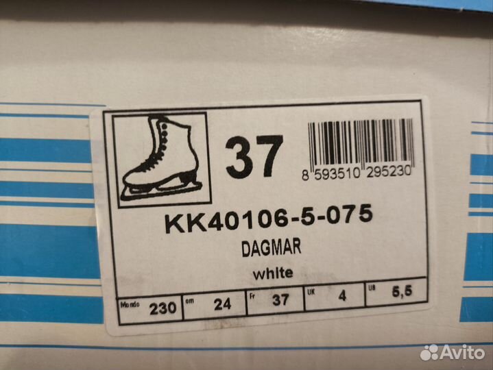 Коньки фигурные botas 37