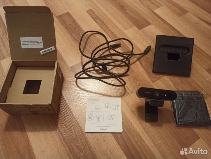 Веб-камера Logitech brio 4k pro webcam, 960-001106