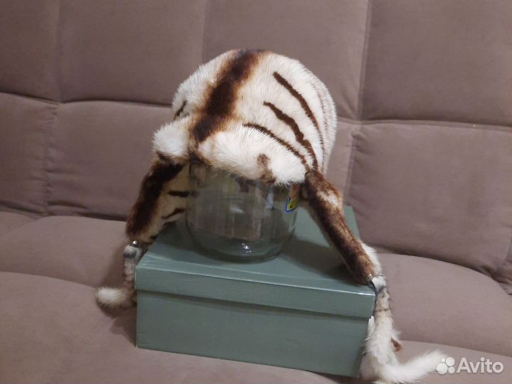 Шапка зимняя меховая женская норка