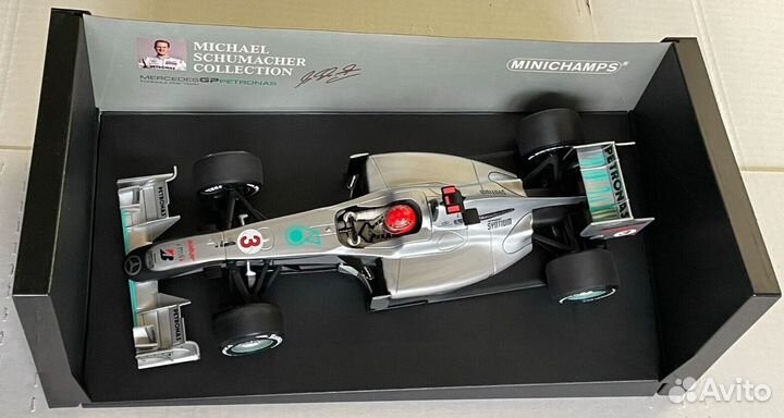 1:18 Michael Schumacher 2010 Mercedes 1/18