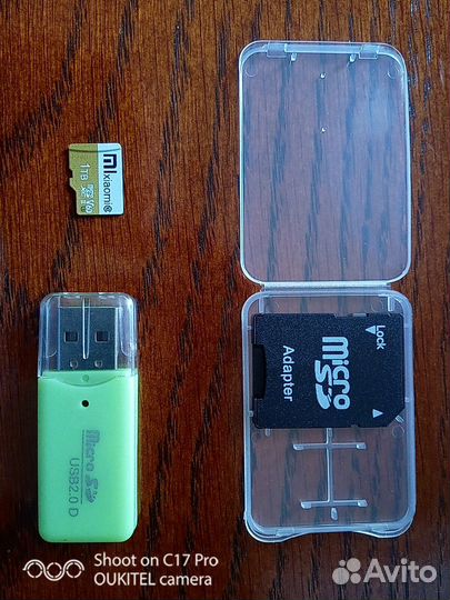 Картридер microSD в комплекте с microSD 1TB