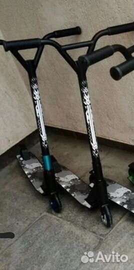 Трюковой самокат колеса 100мм