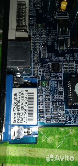 Видеокарты Ge Force Fx5200,128mb; Tnt 2 pro 32мб