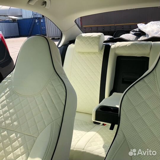 Авточехлы в Ромб на Skoda Rapid Sport от Автопилот