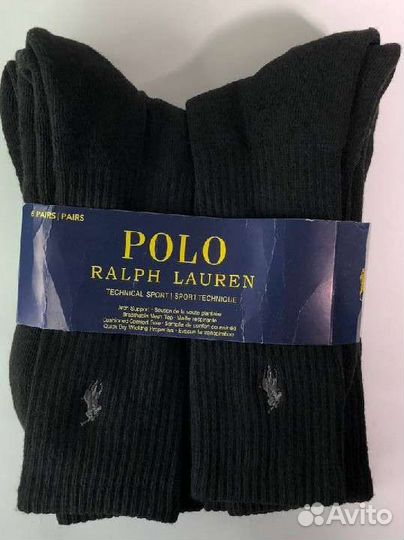 Носки polo ralph lauren высокие
