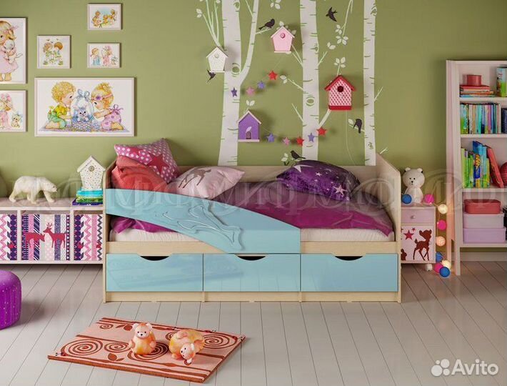 Детская кровать Дельфин