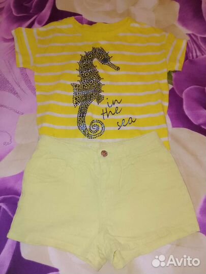 Вещи пакетом на девочку