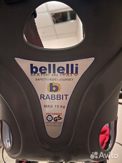 Переднее велокресло Bellelli Rabbit до 15 кг
