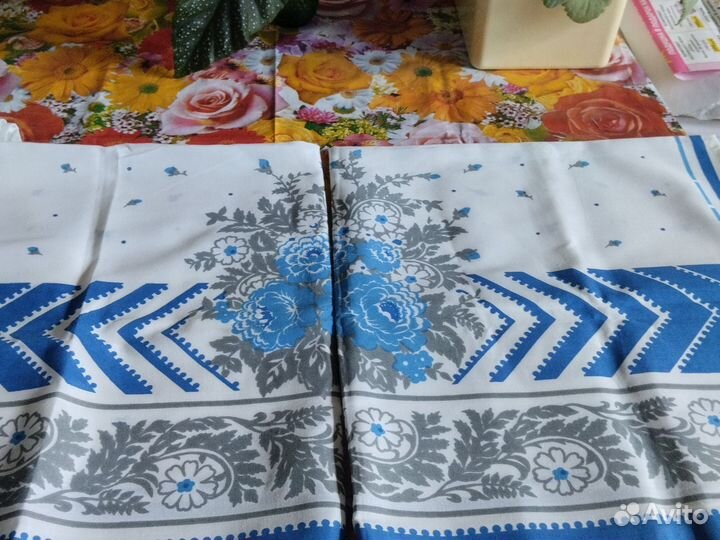 Шторы на кухню короткие СССР