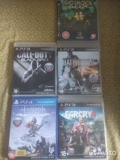 Игры на ps4, ps3