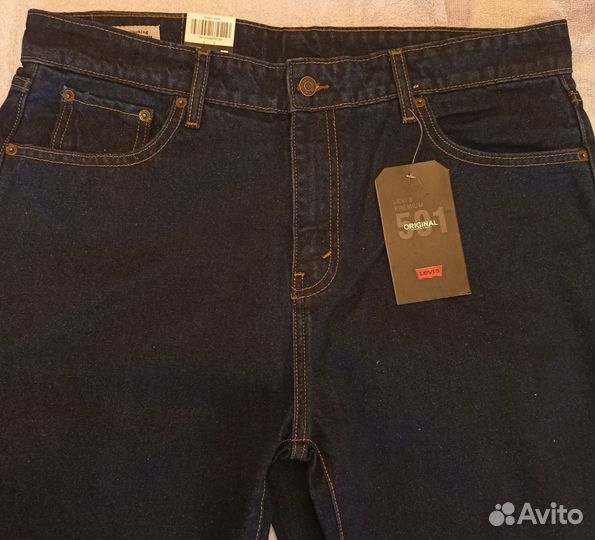 Мужские джинсы levis 501 новые