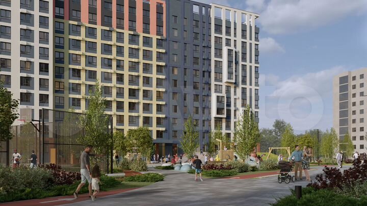 1-к. квартира, 25,3 м², 6/11 эт.