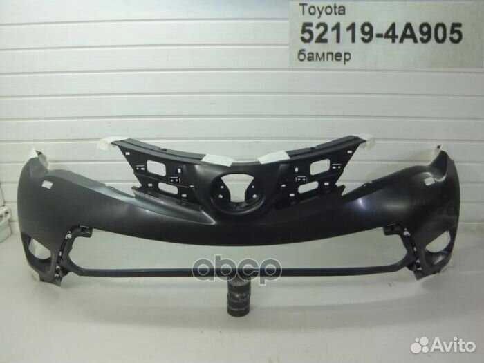 Бампер передний toyota RAV4 13-15 (под омывател