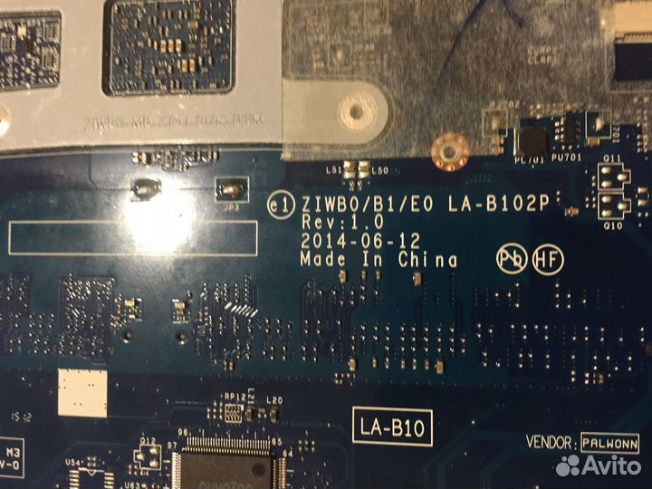 Lenovo b50-30 материнская плата