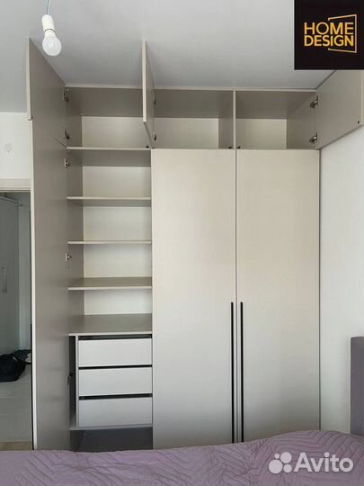 Шкаф с фрезеровкой