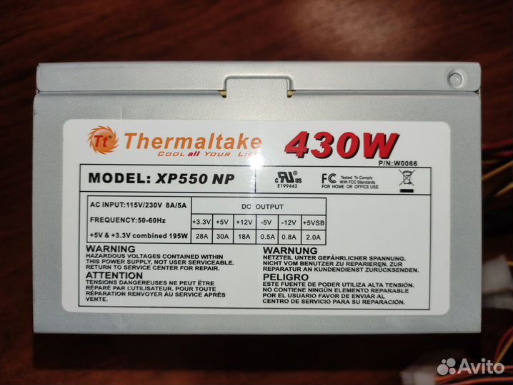 Блок питания Termaltake 430W