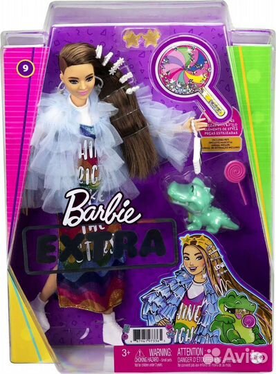 Кукла барби barbie extra 9
