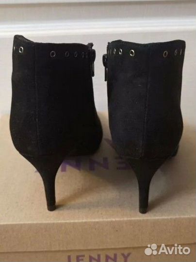 Ботильоны женские замша