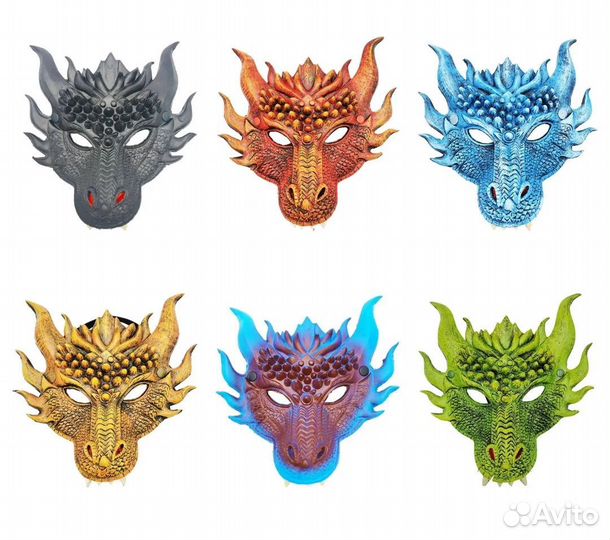 Маска дракон