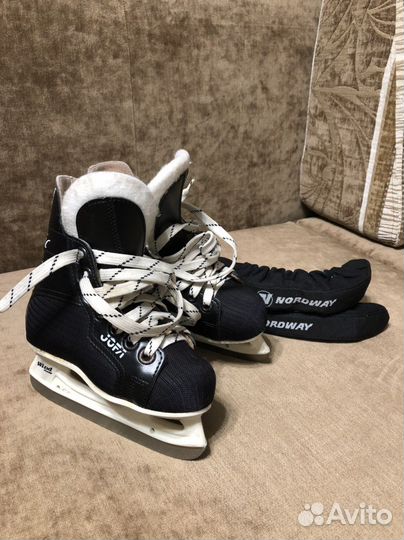 Коньки хоккейные jofa детские