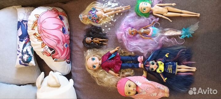 Продам кукол лол, барби, русалка mermaid