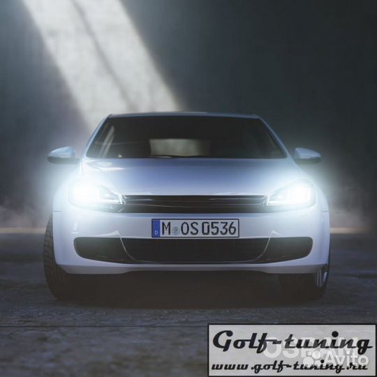 Golf 6 Фары LEDriving Xenarc Edition black ксенон