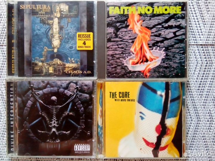 Cd диски рок импортные