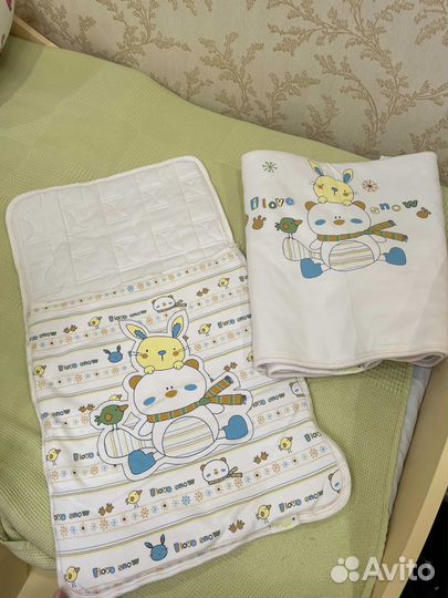 Комплект для малыша 56-68(одеяло,конверт, подушка)