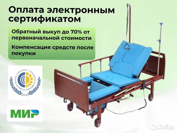 Медицинская кровать для инвалидов