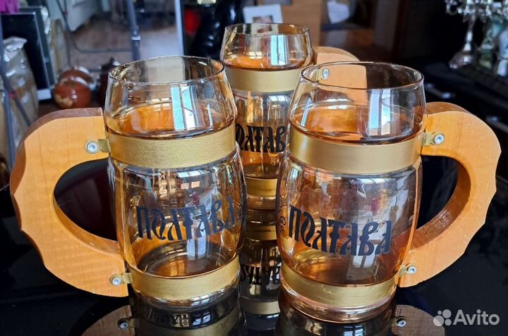 Пивная кружка СССР стекло