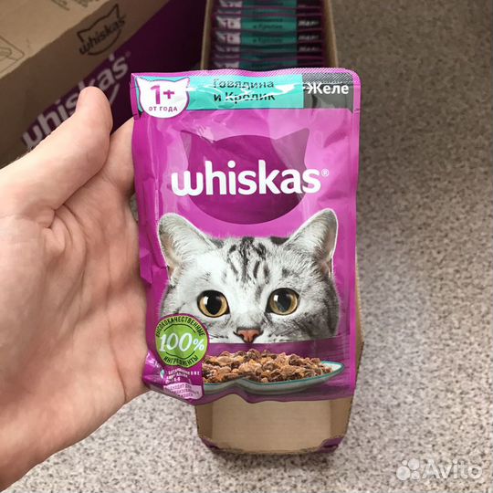 Whiskas корм для кошек