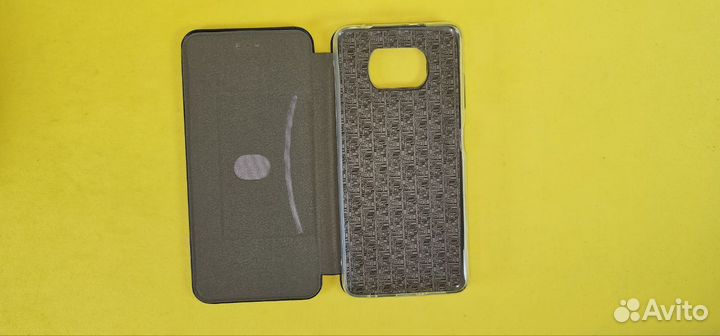 Книжка кожаная-магнитная Poco X3